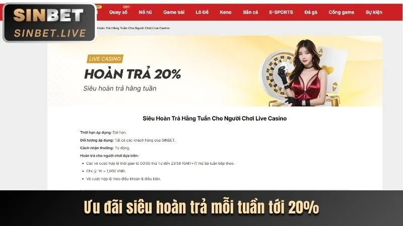 Hoàn trả tiền cược hấp dẫn tại 9789bet